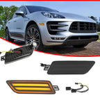 Front Bumper Amber LED Side Marker Light for Porsche Macan (2014–2024)
