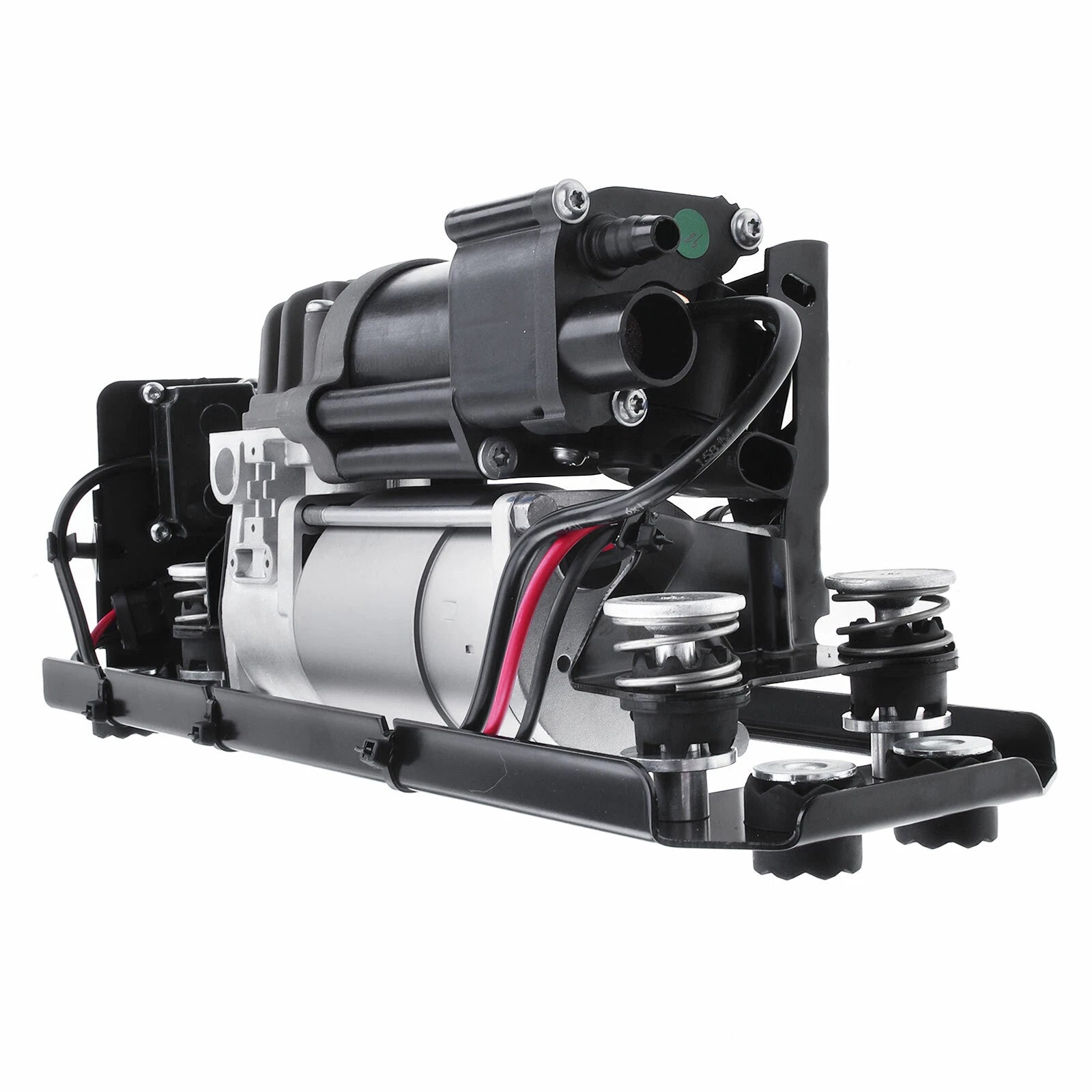 Air Suspension Compressor with Bracket & Solenoid for BMW 535i GT (2010–2017)
