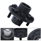 Set of 2 Trailer Hub Kits with 1" Round Spindle and Bearing Kit