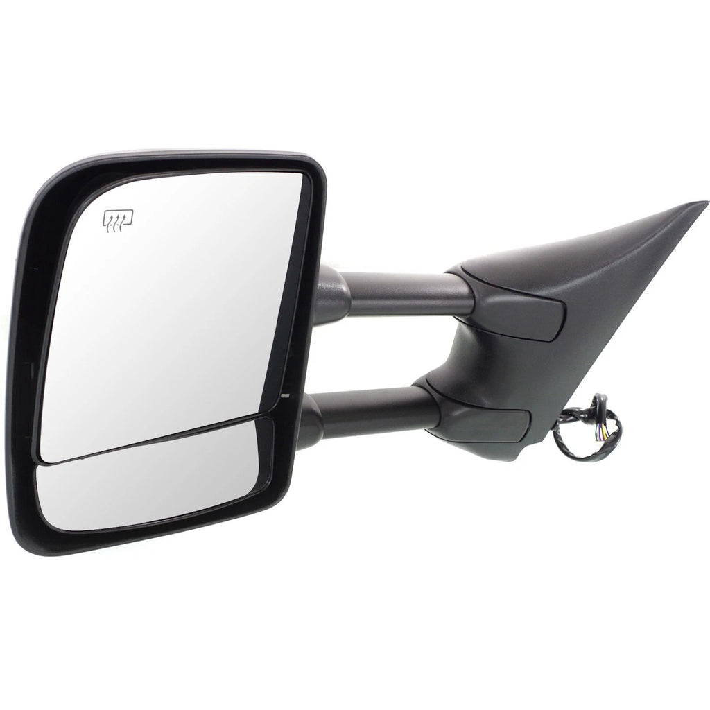 Chrome Towing Mirrors Pair for Nissan Titan (2004–2015) Power Heated Memory