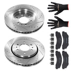 Front Brake Rotors and Pads Set for Lincoln Navigator Ford Expedition (2010–2021)