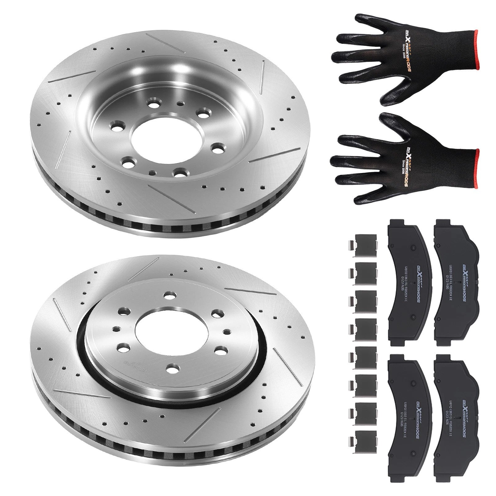 Front Brake Rotors and Pads Set for Lincoln Navigator Ford Expedition (2010–2021)