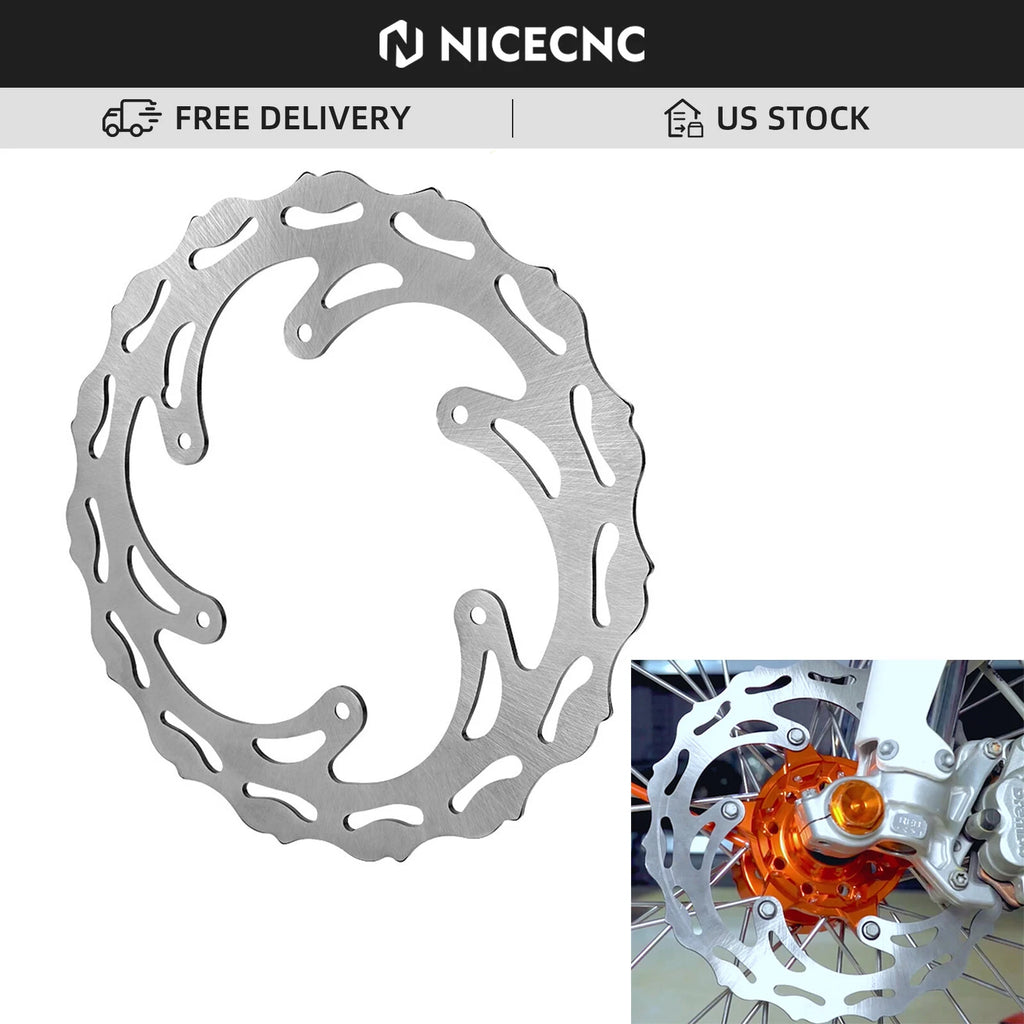 Front Brake Disc Rotor for Husqvarna FE FC FX 250 350 450 501 TE250 TE300i (2014–2022)