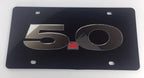 License Plate Emblem Badge for Ford Mustang 5.0 (2015–2023)