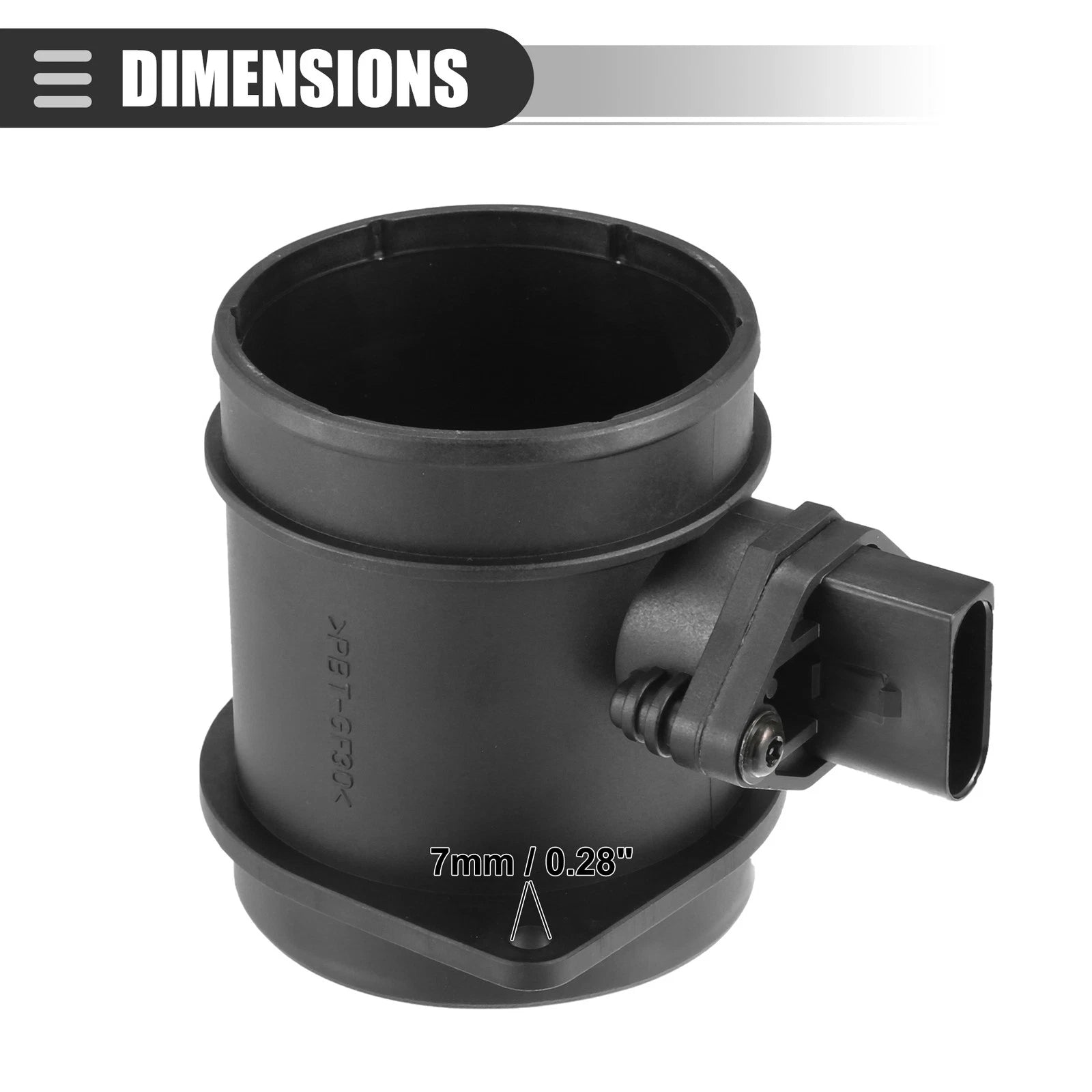 Air Flow Sensor Meter for Audi A3, Volkswagen (2006–2009) No. 07D906461