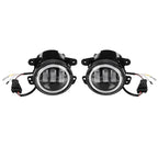 4 Inch LED Fog Light Driving Lamp for Jeep Wrangler JK TJ Grand Cherokee (2007–2018)