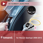 Width Indicator Lights Socket Wiring for Nissan Qashqai (2007–2013) No. 26240JD00A