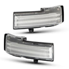 Clear Sequential Side Mirror Turn Signal Lights for Ford F-150 (2015–2018)