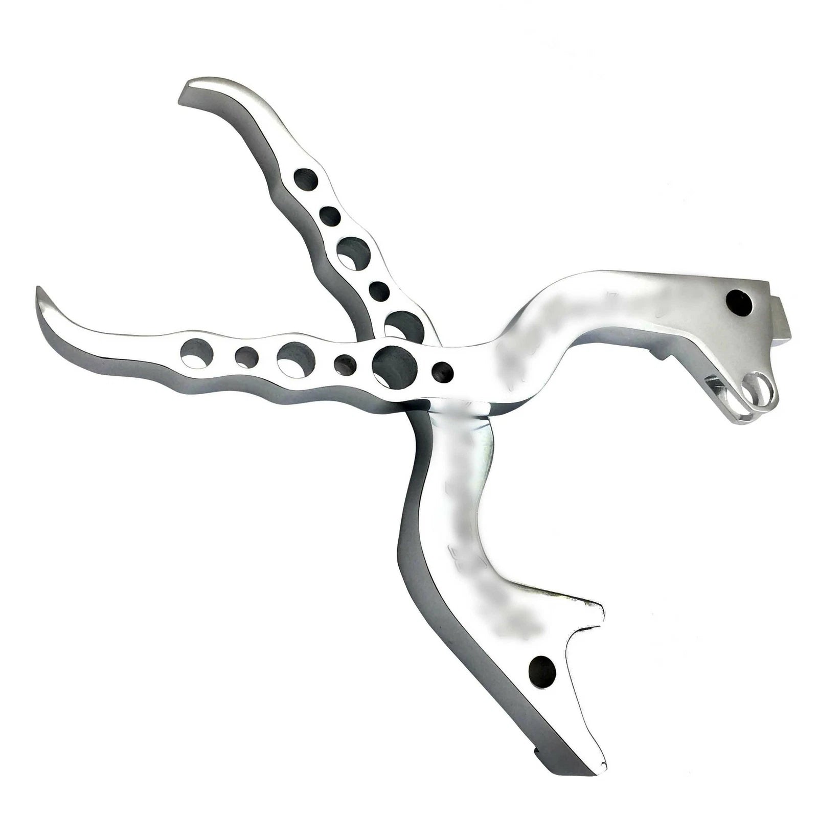 Chrome Hand Brake Clutch Levers for Suzuki Hayabusa GSXR1300 (1999–2007)