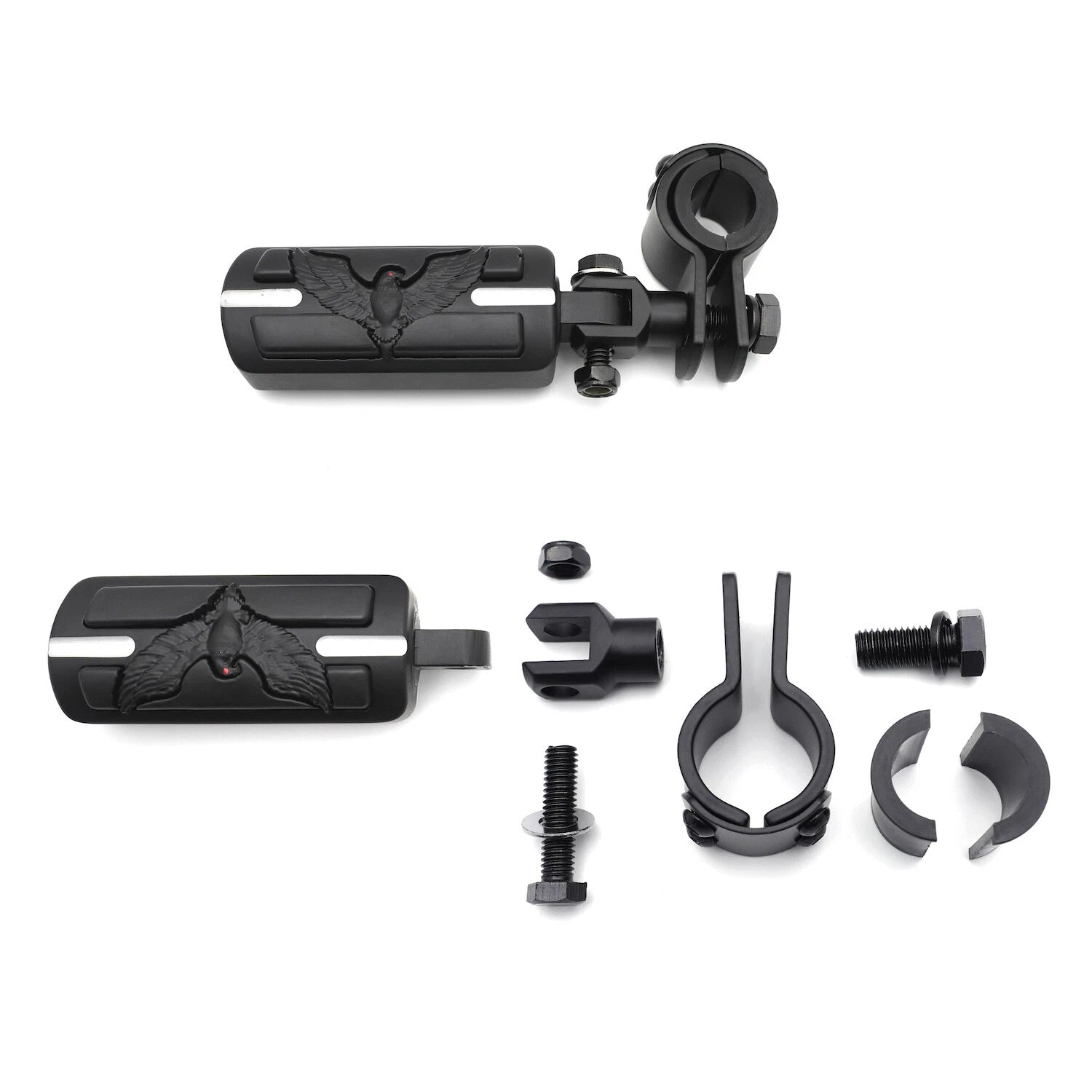 Grooved Hawk Eagle Foot Peg for Honda GoldWing, Suzuki Intruder