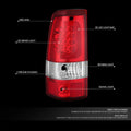 Set of 2 LED C-Tube Bar Tail Brake Light Lamps for Silverado Sierra 1500 (2003–2007)