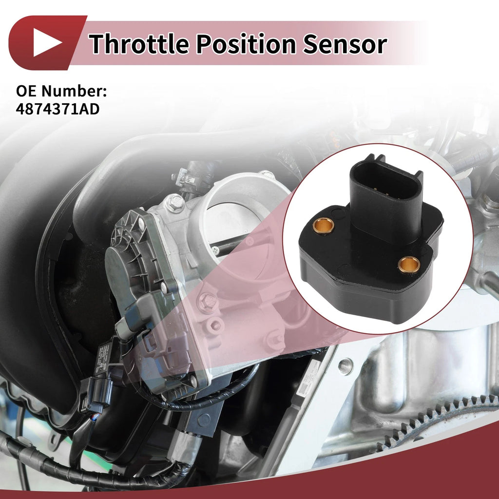 Throttle Position Sensor for Dodge Dakota (2002–2006) No.4874371AD