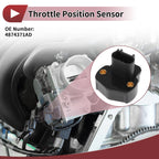 Throttle Position Sensor for Dodge Dakota (2002–2006) No.4874371AD