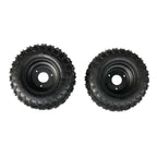 Set of 2 6" Wheel Tire Rim Assembly for Go Kart Drift Trike ATV