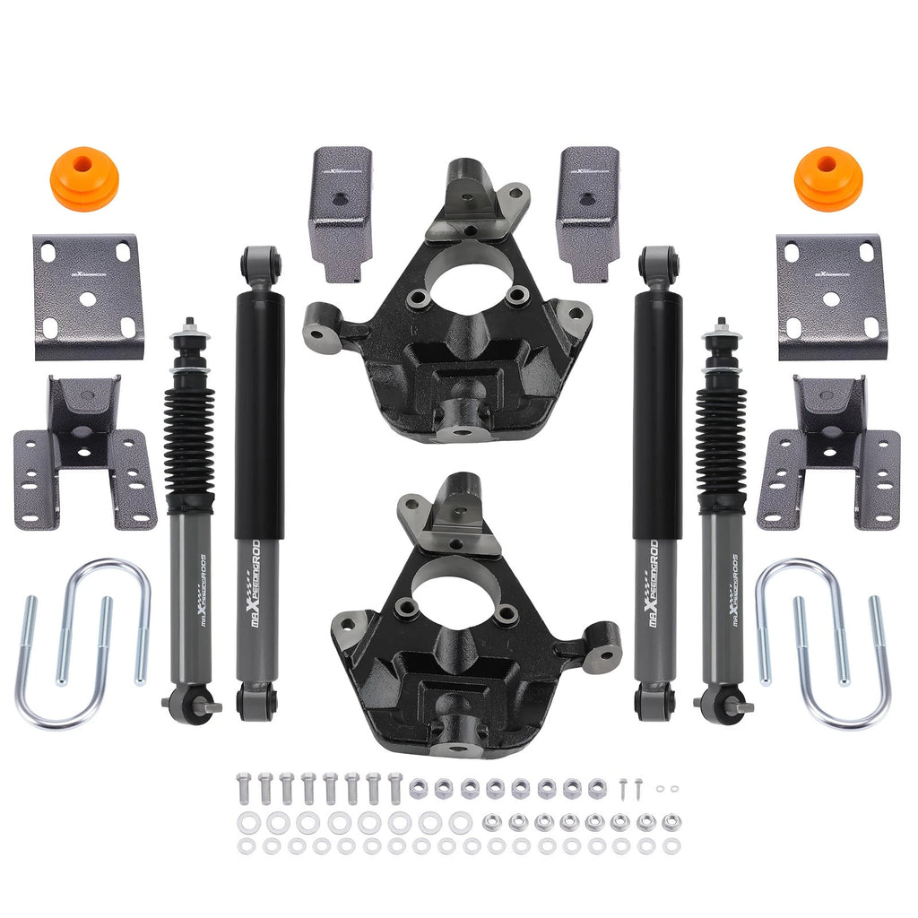 2" Front 4" Rear Shock & Flip Kit for GMC Sierra 1500 (1999–2006)