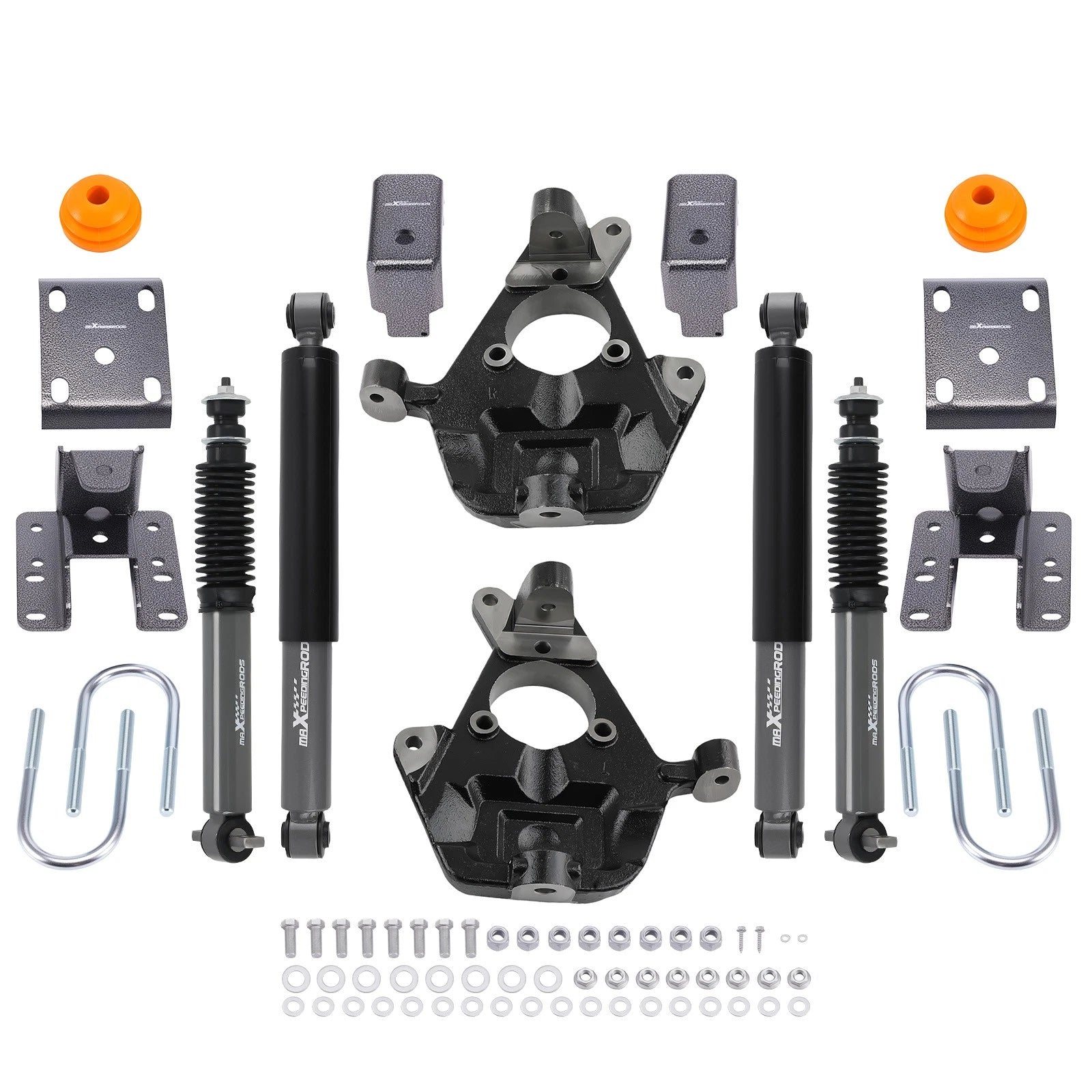 2" Front 4" Rear Shock & Flip Kit for GMC Sierra 1500 (1999–2006)