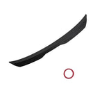 Glossy Black Wing Spoiler for Volkswagen Golf 7 MK7 R GTI (2012–2020)