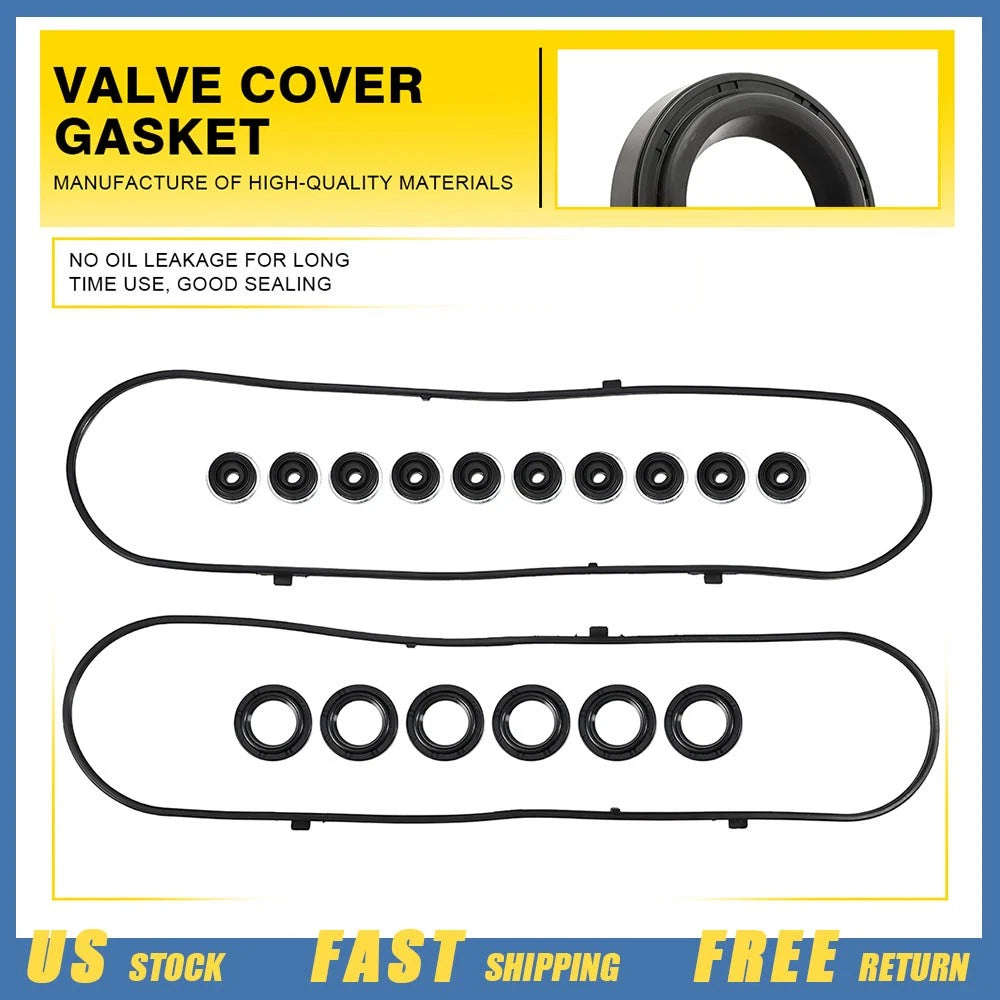 Set of 2 Engine Valve Cover Gaskets for Honda Odyssey (2005–2009) VS50607R EXV