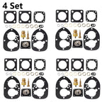 4X Carburetor Repair Kit for Volvo Penta Inboard Marine AQ BB (Fits 856472)