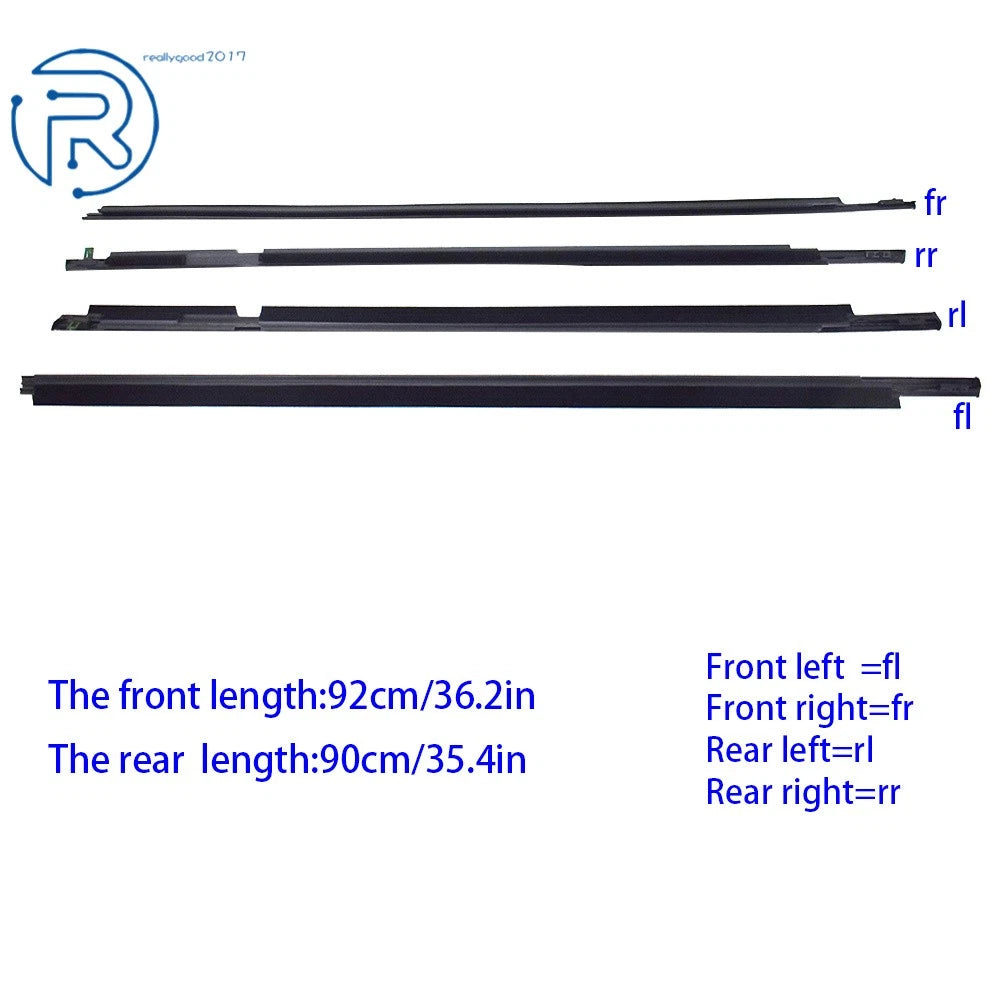 Weatherstrip Window Moulding Trim Seal for Lexus GX470 (2003-2009)