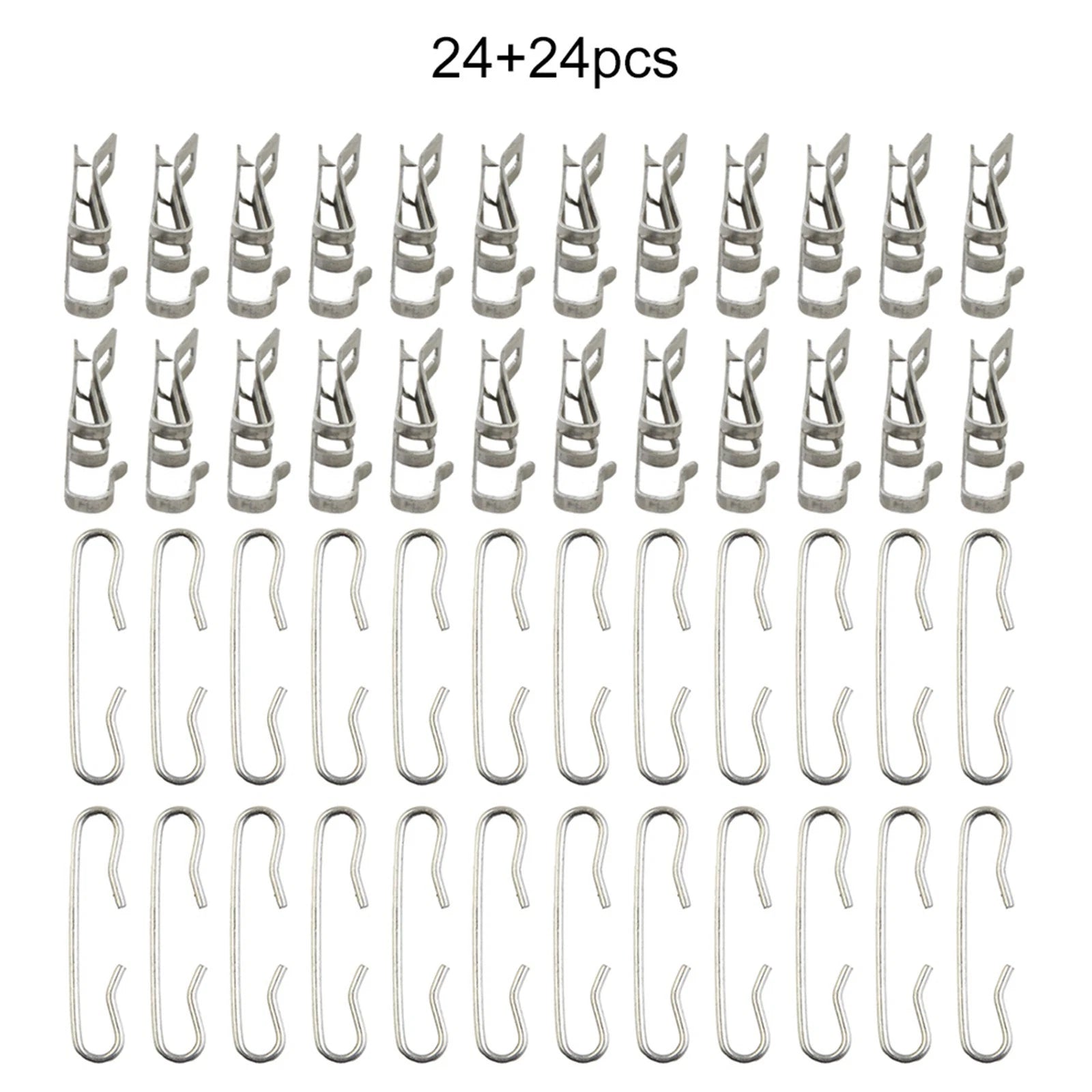 Set of 4 Aluminum Roof Clips and Spacers for