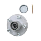 2X Pre-Assembled Galvanized Trailer Hub Kit for Trailer (2000 lbs)