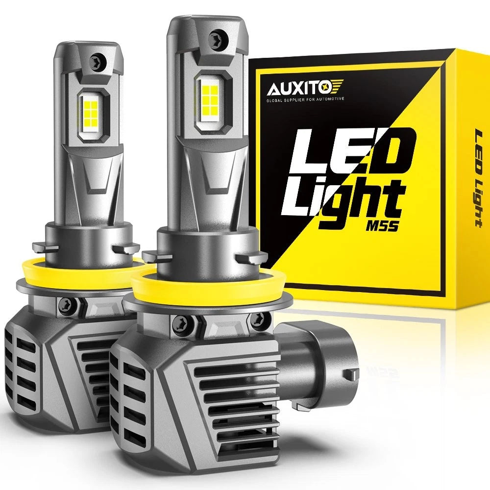 AUXITO H8 H11 LED Headlight Kit 40000LM Low Beam Bulbs 6500K