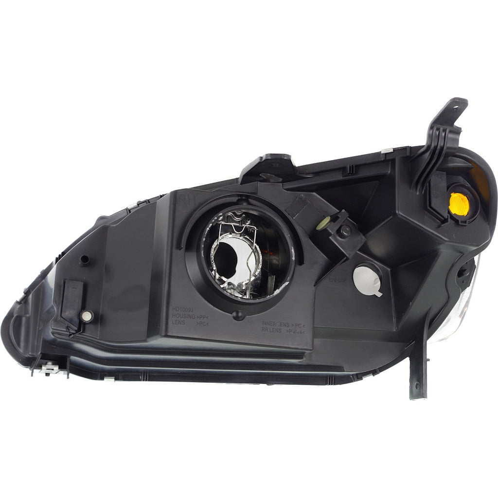 Hood Kit for Honda Civic (2001–2003) with Halogen Headlight