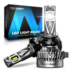2X 9006/HB4 LED Headlight Bulbs for 6500K 30000LM 130W