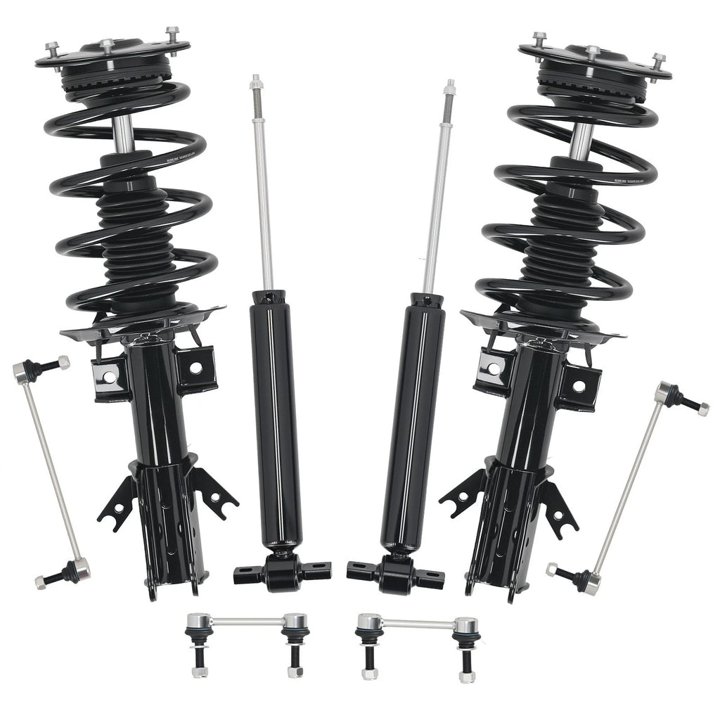 8pcs Struts & Sway Bar Link for Ford Fusion (2013–2018) FWD 272638