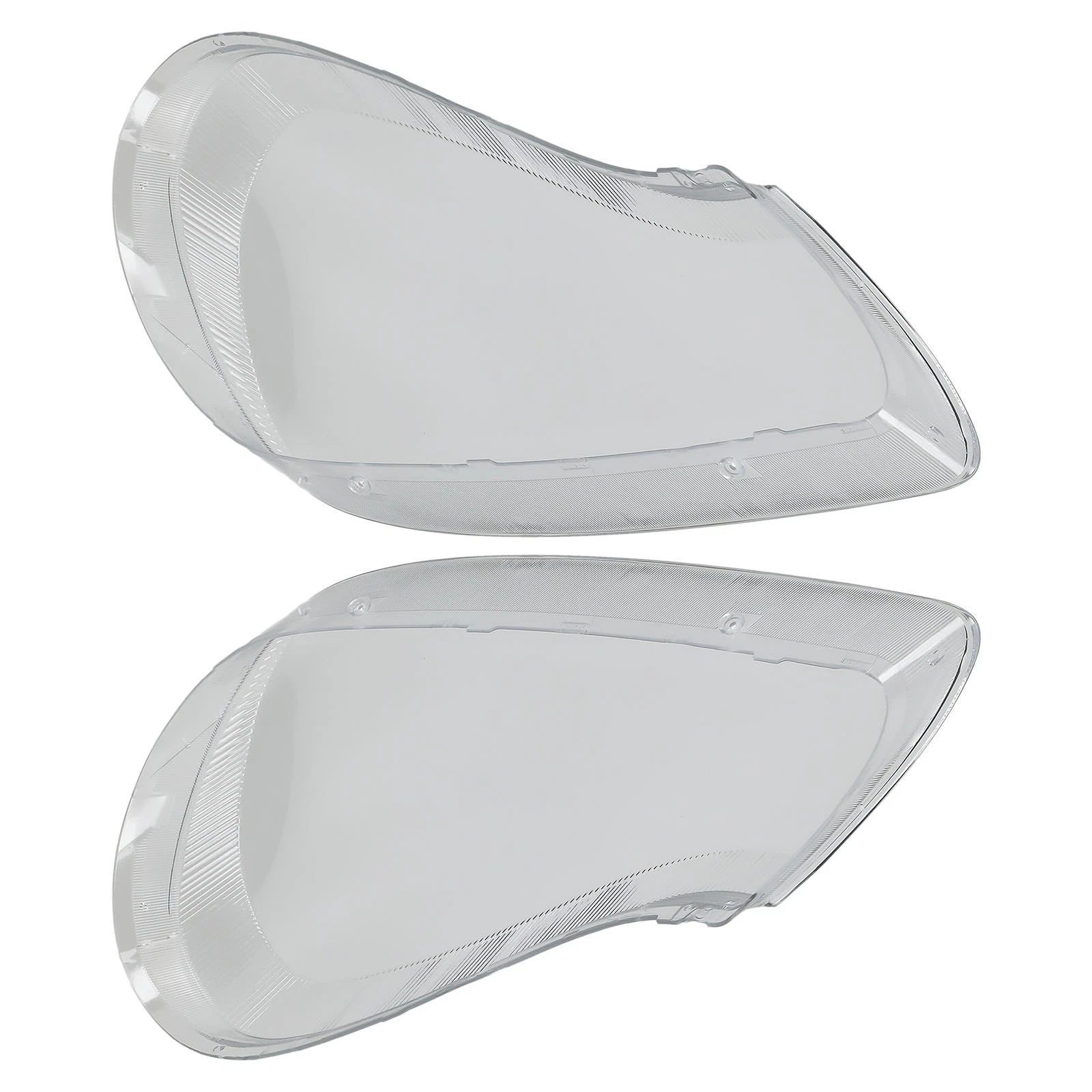 Front Headlamp Lens Cover Pair for Porsche Cayenne 957 (2007–2010)