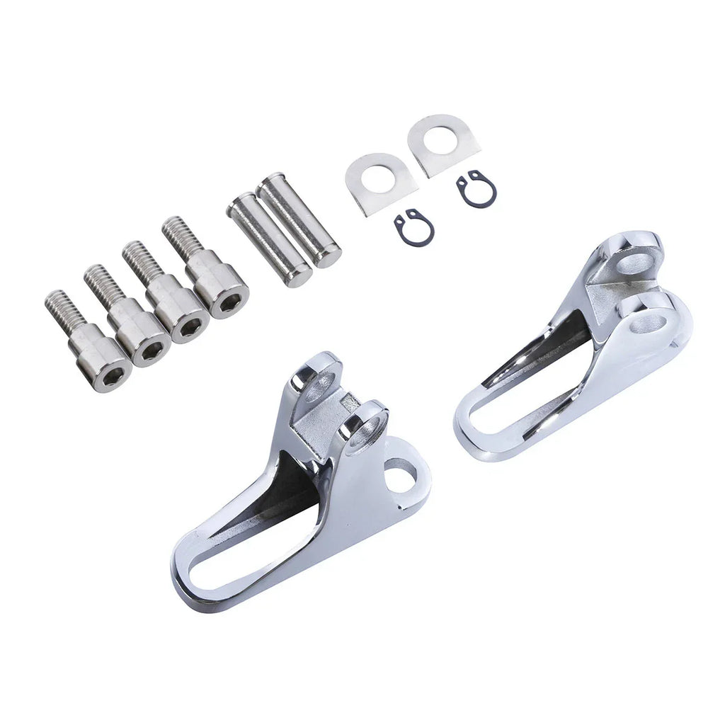 Chrome Rear Passenger Footpeg for Harley Touring Electra Glide (1993-2025)