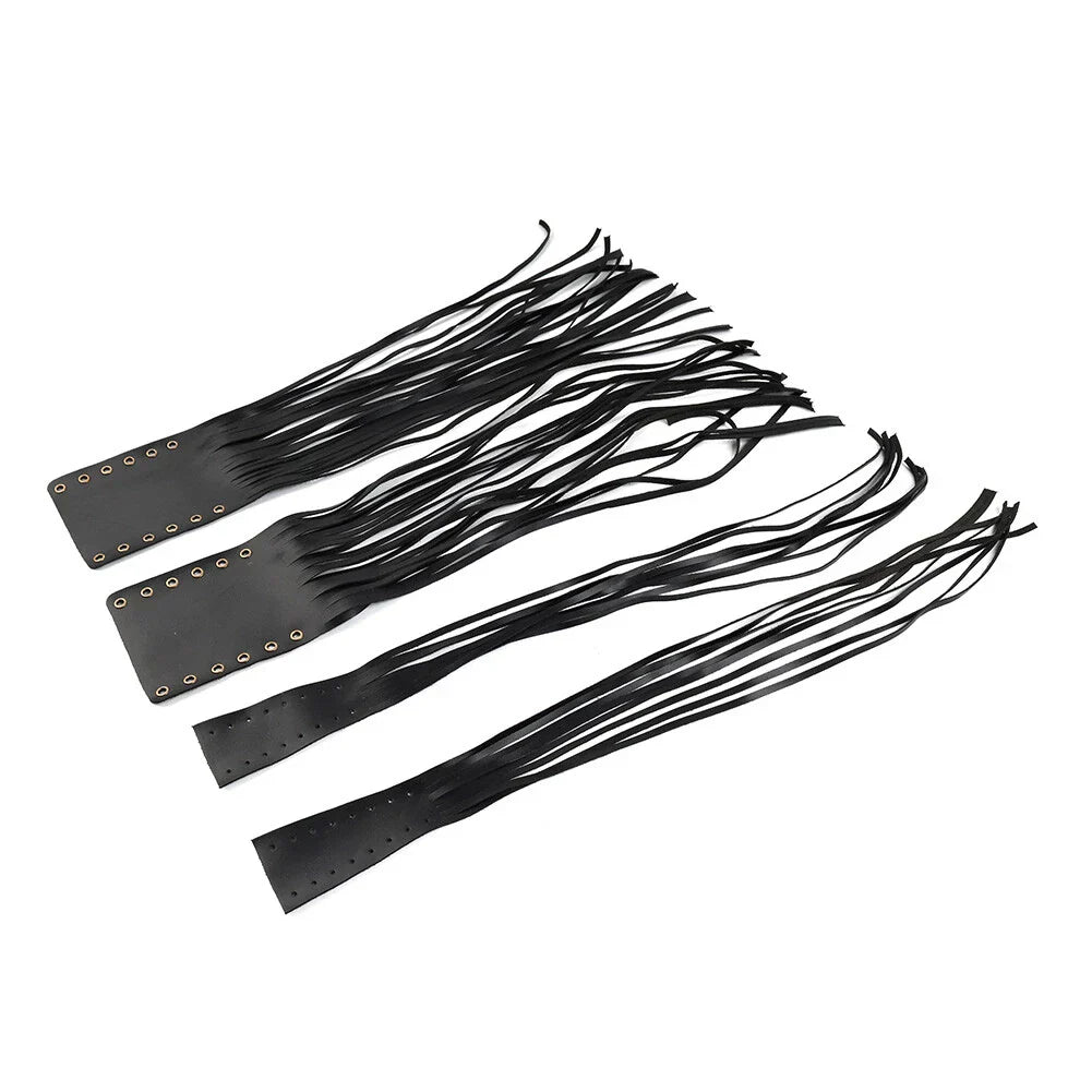 Universal Handlebar Grip Tassel & Clutch Lever Fringe Covers for Motorcycle