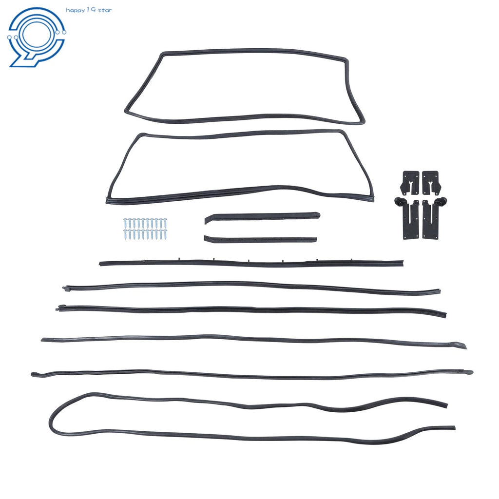 10Pcs Weatherstrip Seal Kit for Ford Mustang (1965-1966)