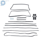 10Pcs Weatherstrip Seal Kit for Ford Mustang (1965-1966)