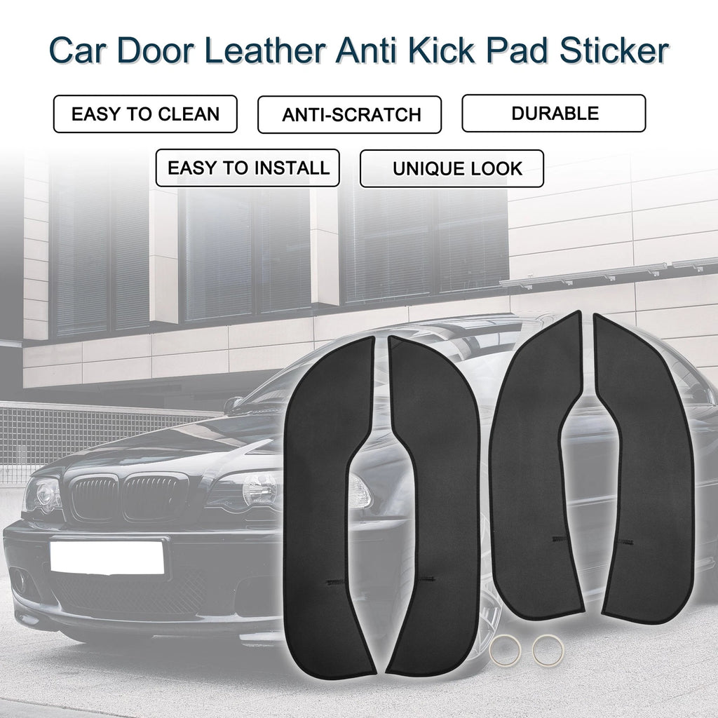 Set of 1 Car Door Leather Anti Kick Pad Sticker for BMW 3 Series (2020–2023)