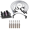 Ignition Coil & Spark Plug Wire Set for Ford Taurus V6 (1996–1999)