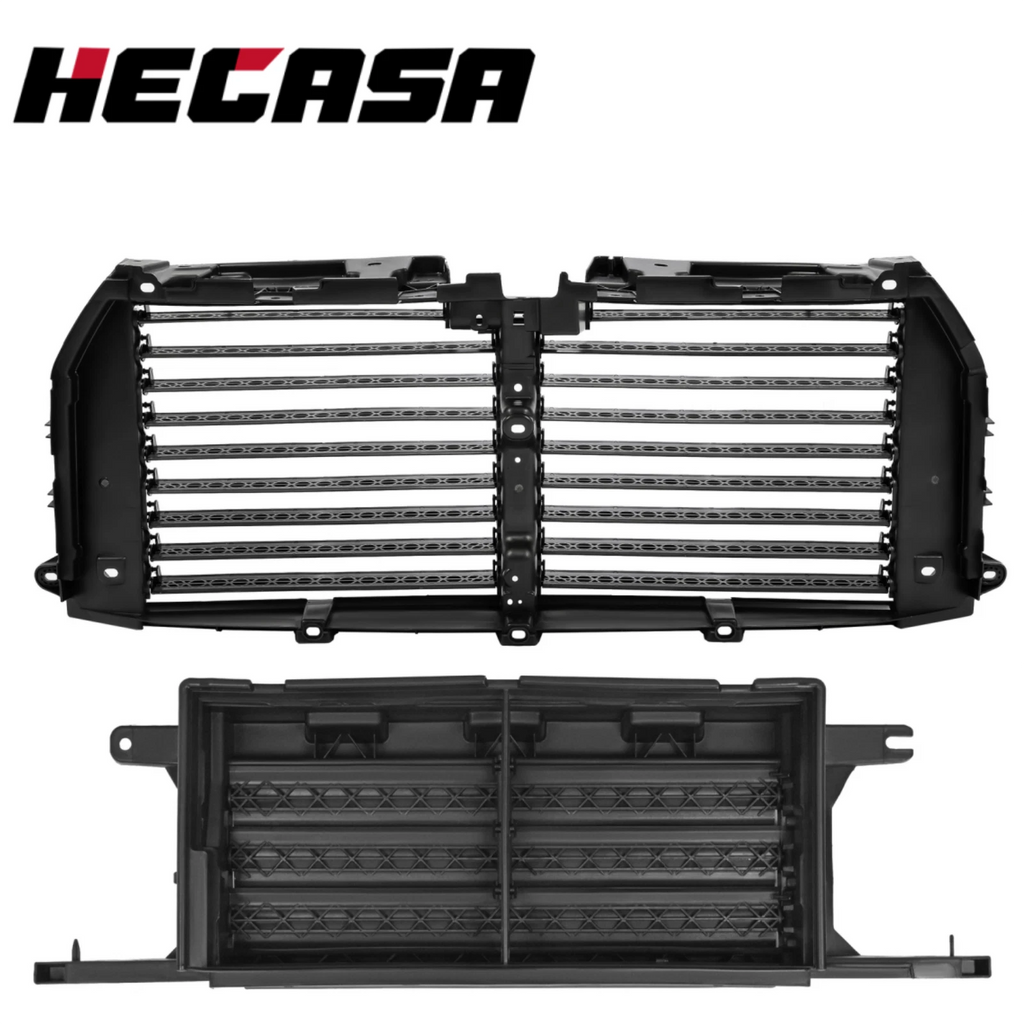 Upper Lower Radiator Shutter Grille for Ford F150 (2015–2017) FL3Z8475A