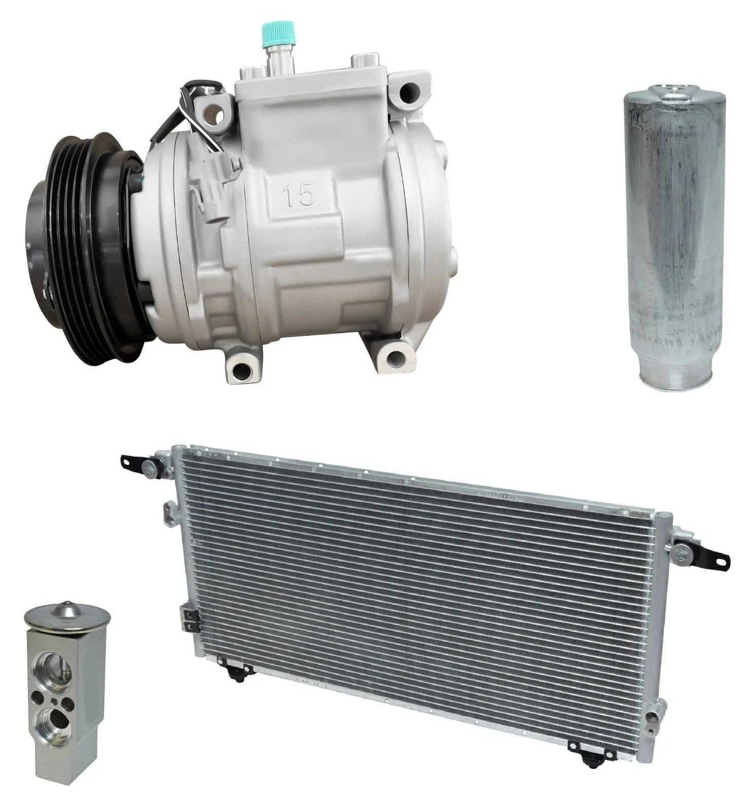 AC Compressor Kit With Condenser for Toyota Tundra 3.4L (2000–2006)