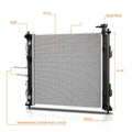Cooling Radiator for Kia Optima 2.0T (2016–2018) DPI-13604