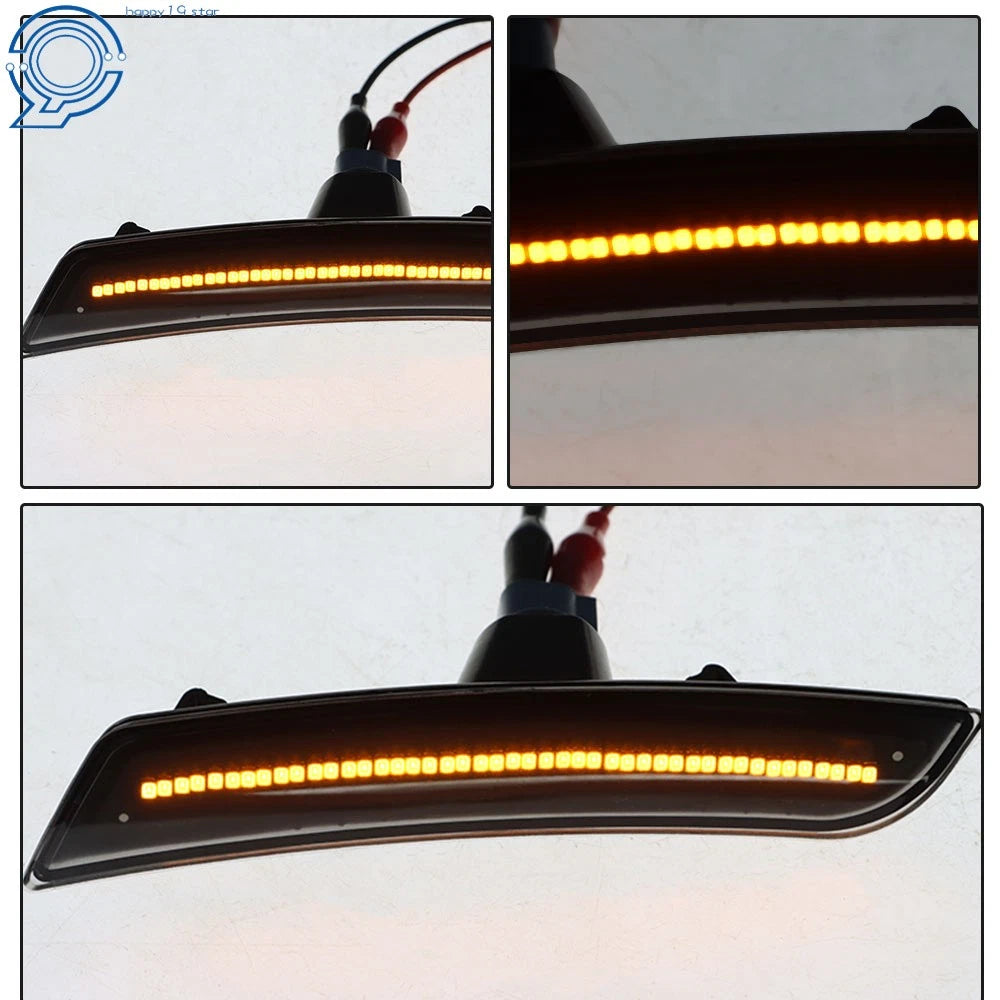 LED Turn Lights for Chevy Camaro (2016–2020) Front & Rear Bumper Marker