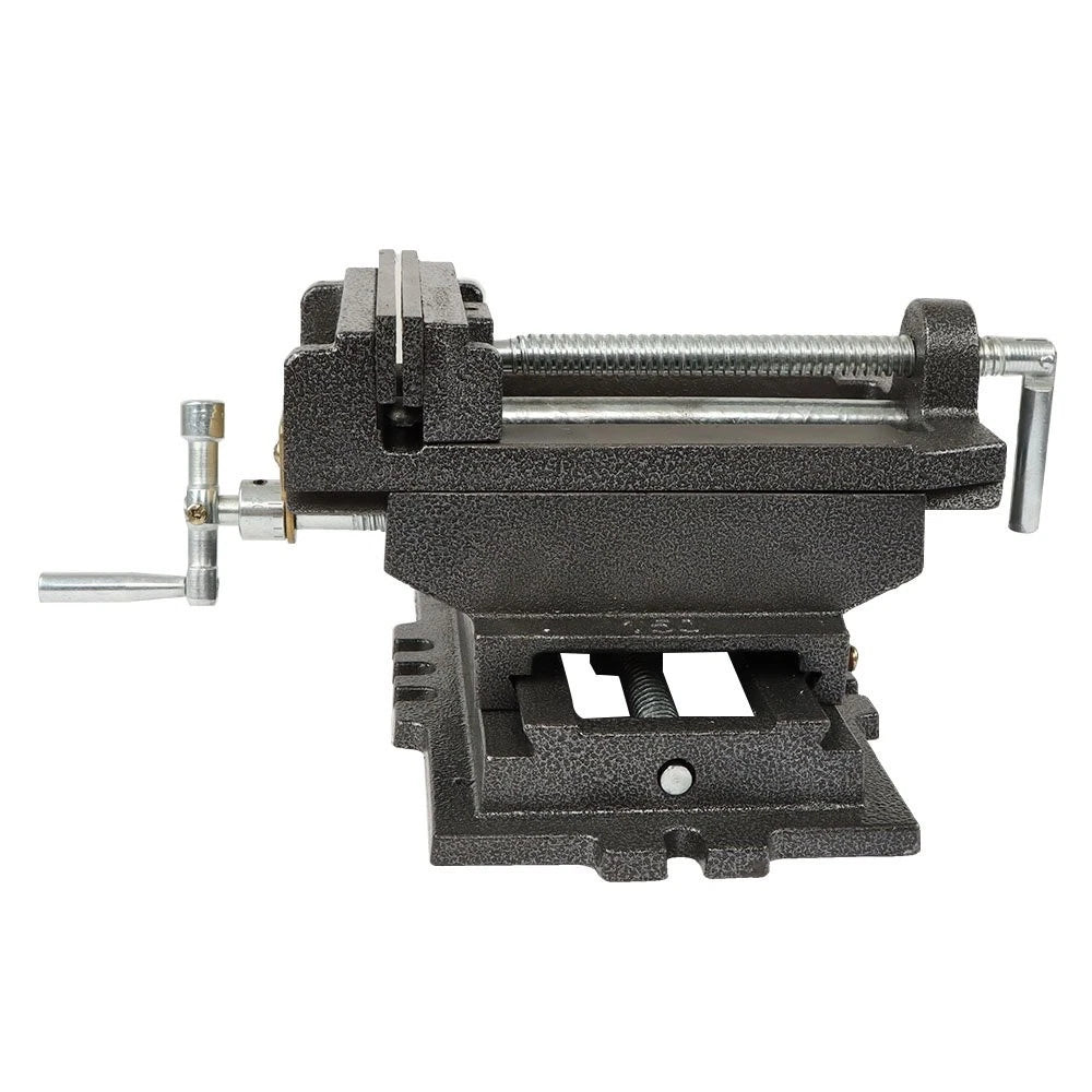 2 Way Clamp for Heavy Duty Cross Drill Press Vise Slide 6"