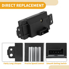 HVAC Blower Motor Resistor for Buick Allure 2005–2009 (1 Pcs)