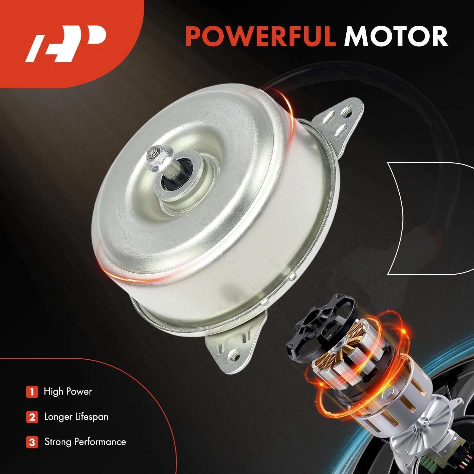 A/C Condenser Fan Motor for Nissan Frontier Xterra (2001–2004)