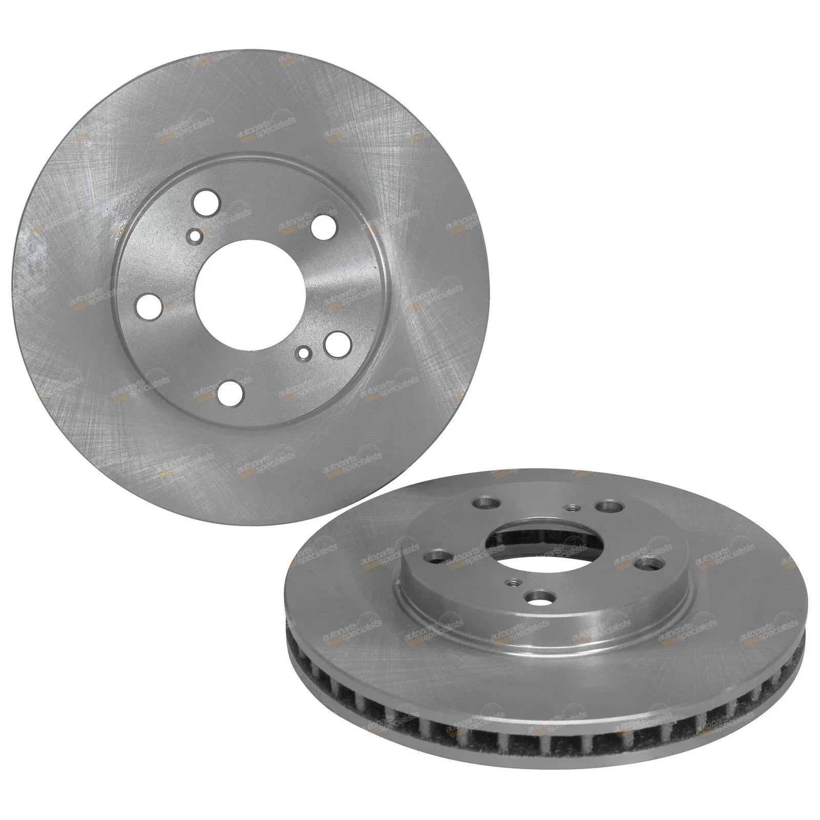 2 x Front Disc Brake Rotors for Toyota Previa ACR30 2.4L (2000–2003)