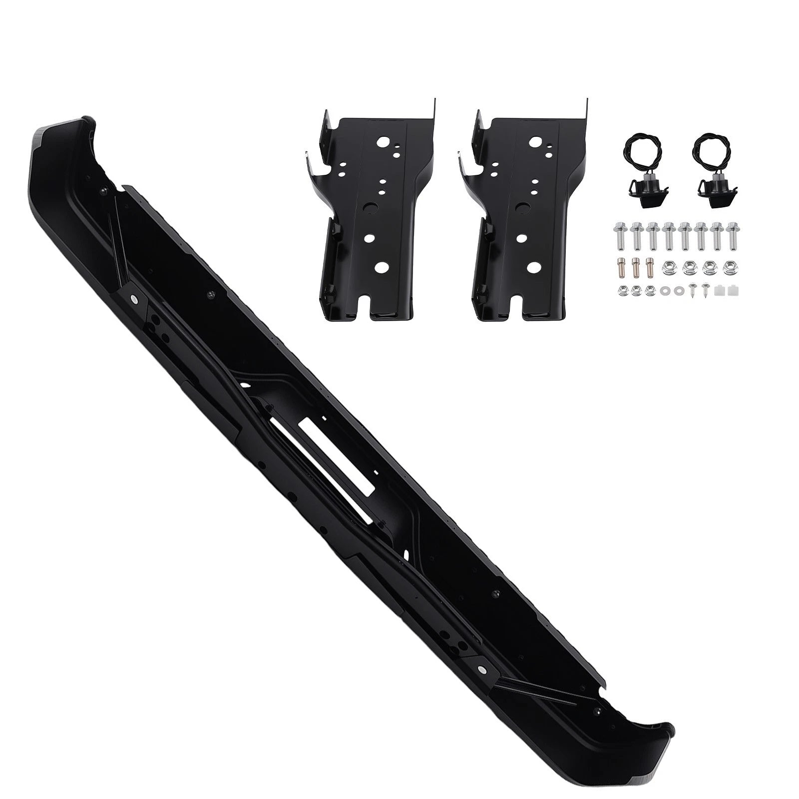 Rear Bumper Assembly Black for Nissan Titan (2004–2015) NI1103117