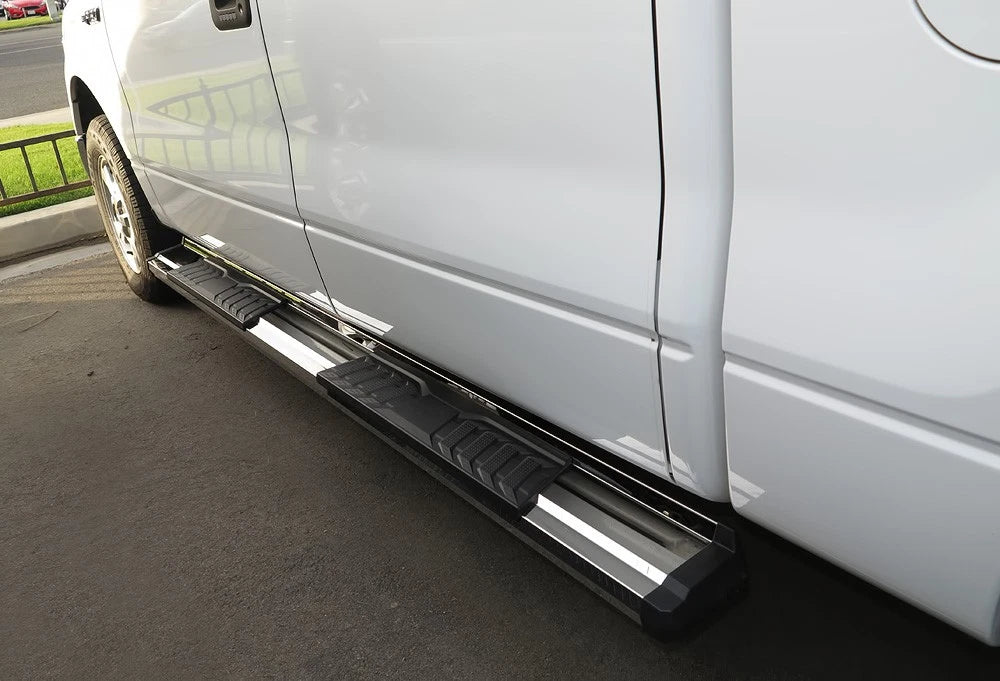 Chrome Running Boards for Ford F150 SuperCrew Cab (2009-2014)