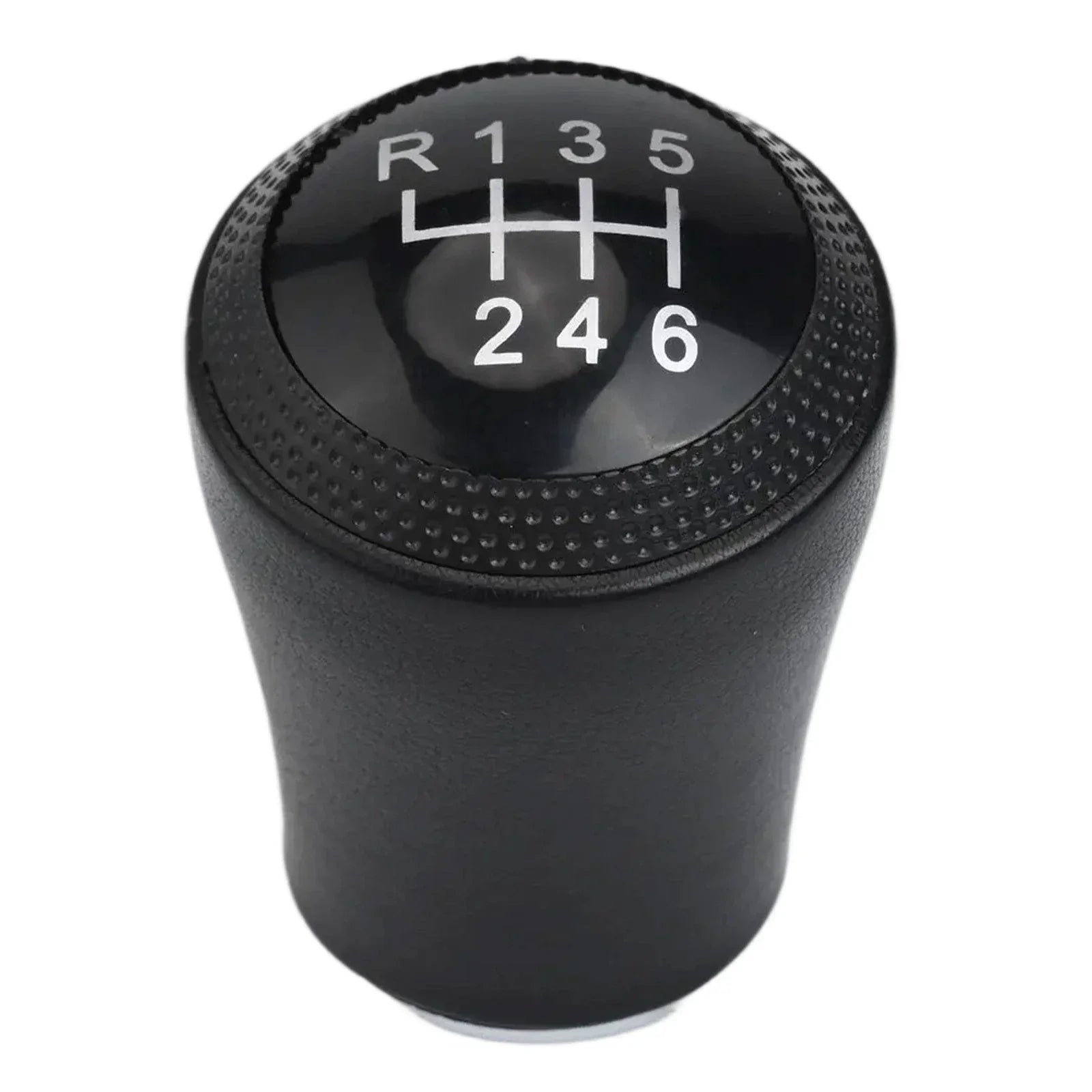 Shift Knob Black PU Leather for Audi A4 B5 C5 (1994–2005)