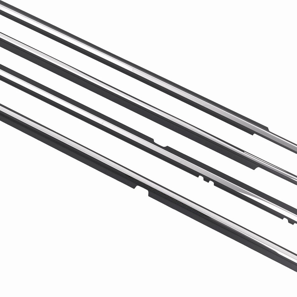 Set of 4 Door Window Sweep Moldings for Toyota Camry (2007–2011)