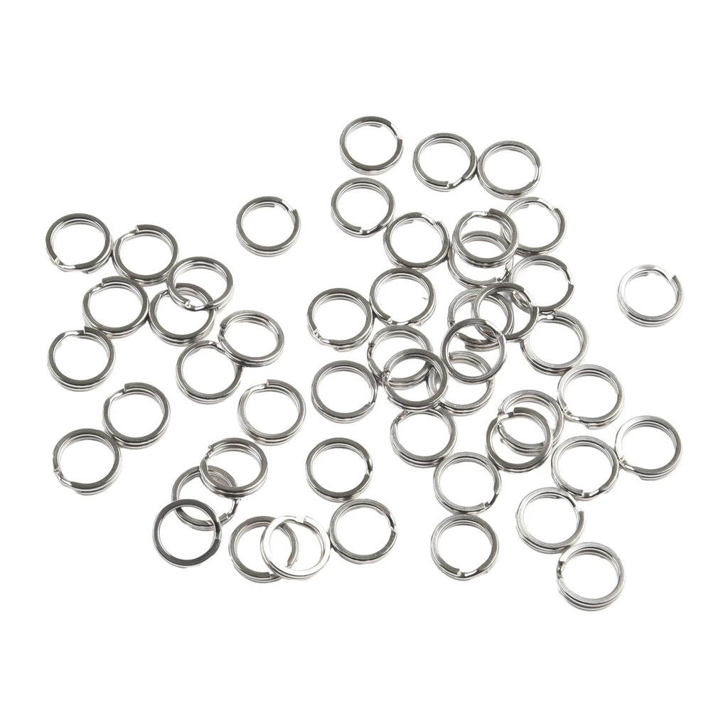 Stainless Steel Split Ring Fishing Connector for Lures (Fishing Accessories)